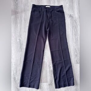 Michael Kors Black Wide-Leg Dress Pants